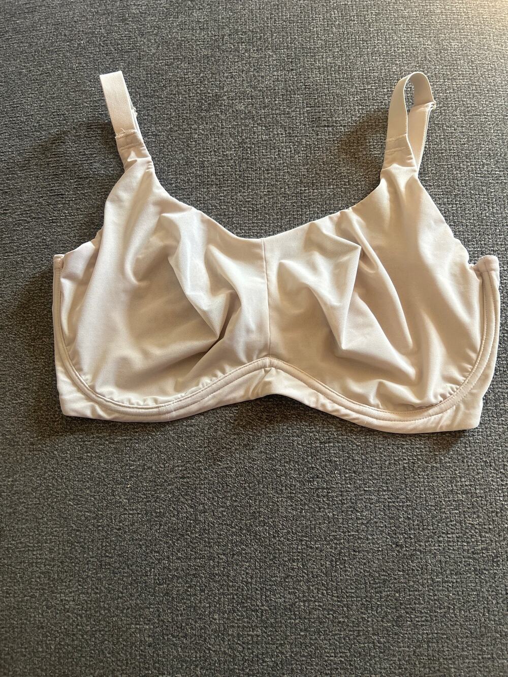 Delimira Nude Mesh Full Figure Lift Structured Underwire Bra 38F SM2917